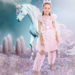 Tutu du Monde-Girls Pink & Blue Tulle Leg Warmers | Childrensalon