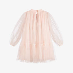 Tutu du Monde-Girls Pink Jewel-Embellished Tulle Dress | Childrensalon