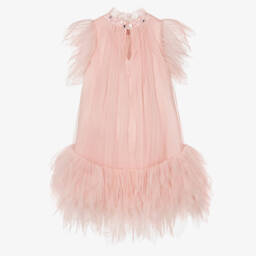 Tutu du Monde-Girls Pink Sequin Tulle Dress | Childrensalon
