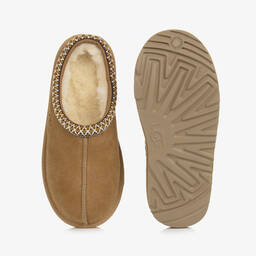 UGG-حذاء تسمان جلد شامواه لون بني | Childrensalon