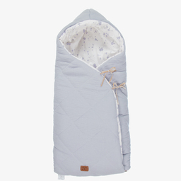 Uzturre-Blue Cotton Baby Nest (75cm) | Childrensalon