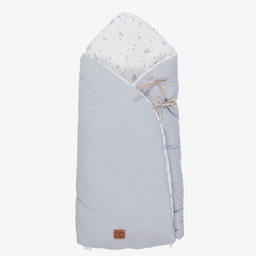 Uzturre-Blue Cotton Baby Nest (75cm) | Childrensalon