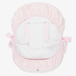 Uzturre-Pale Pink Car Seat Baby Nest (75cm) | Childrensalon