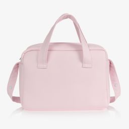 Uzturre-Pink Bow Changing Bag (38cm) | Childrensalon