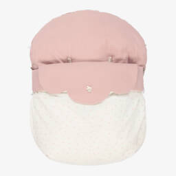 Uzturre-Pink Car Seat Baby Nest (75cm) | Childrensalon