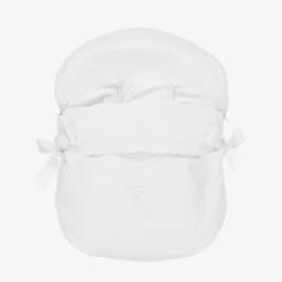 Uzturre-White Car Seat Baby Nest (75cm) | Childrensalon