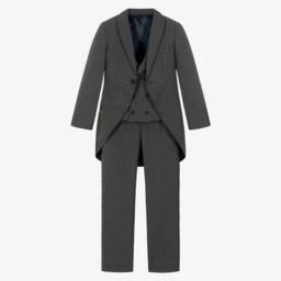 Varones One-بدلة رسمية لون رمادي للأولاد | Childrensalon