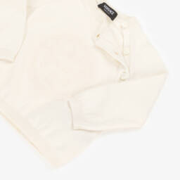 Versace-Ivory Cotton & Cashmere Trouser Set | Childrensalon