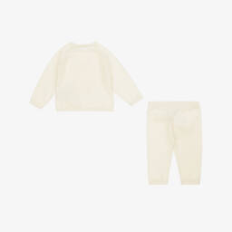Versace-Ivory Cotton & Cashmere Trouser Set | Childrensalon