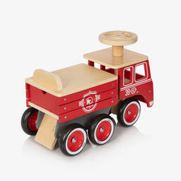 Vilac-Wooden Fire Engine Toy (50cm) | Childrensalon
