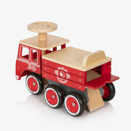 Vilac-Wooden Fire Engine Toy (50cm) | Childrensalon