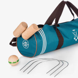 Vilac-Wooden Junior Croquet Set (60cm) | Childrensalon