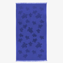 Vilebrequin-منشفة للشاطئ قطن لون ازرق (180 سم) | Childrensalon