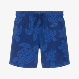 Vilebrequin-Boys Blue Water-Reactive Swim Shorts | Childrensalon