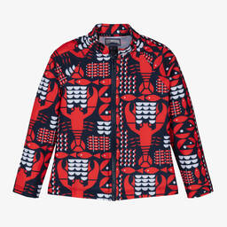 Boys Red Lobster Sun Protective Top (UPF50+)