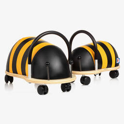 Wheely Bug-سيارة لون أسود وأصفر للأطفال | Childrensalon