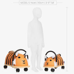 Wheely Bug-لعبة رايد اون شكل نمر لون برتقالي | Childrensalon