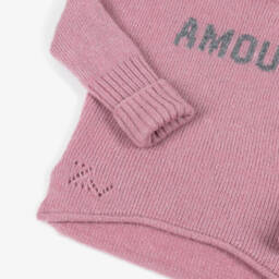 Zadig&Voltaire-Свитер из шерсти с высоким воротником Amour для девочек | Childrensalon