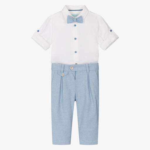 ABEL & LULA - Long Knit Trouser Set - Cinammon