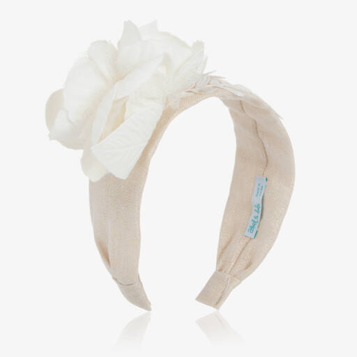 Abel & Lula Pleated Gauze Headband
