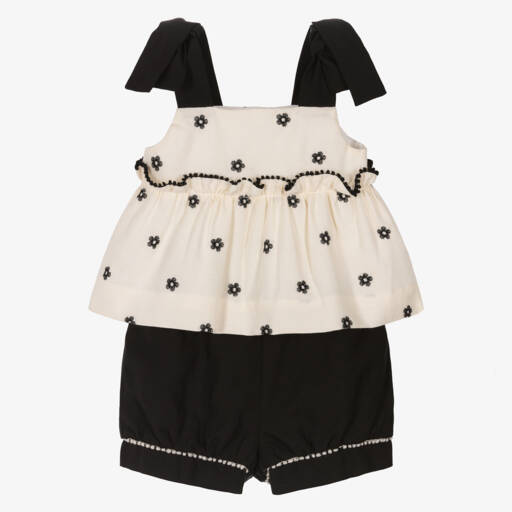 Abel & Lula Floral Print Shorts Set main image 1