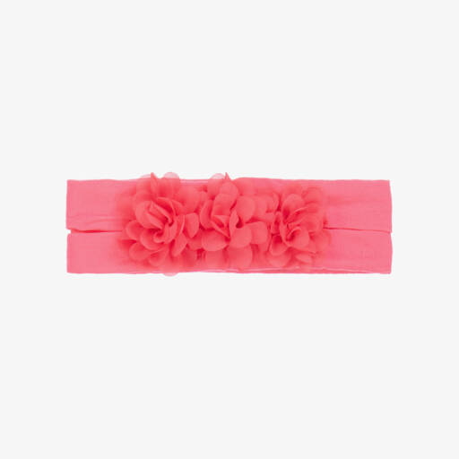 ABEL & LULA GIRL PLEATED KNIT HEADBAND - RED