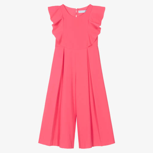 Abel & Lula Ruffled Crepe Shorts Set main image 0