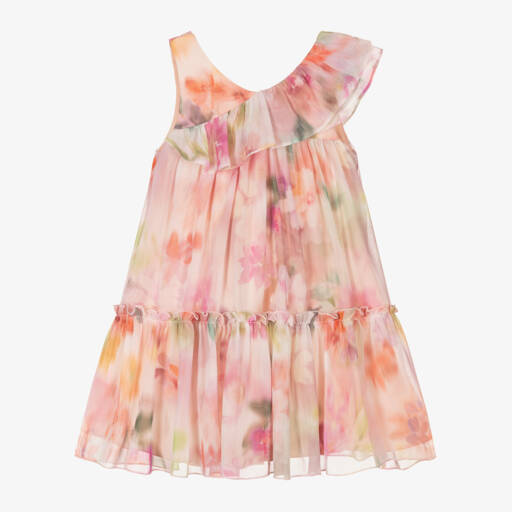 LuLu BeBe Girls Active Athleisure Dress - Fuchsia Pink main image 1