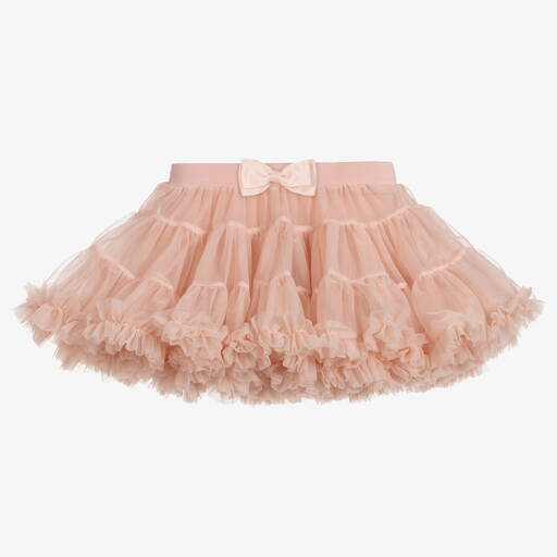 Angel's Face-Baby Girls Pink Tulle Tutu Skirt | Childrensalon