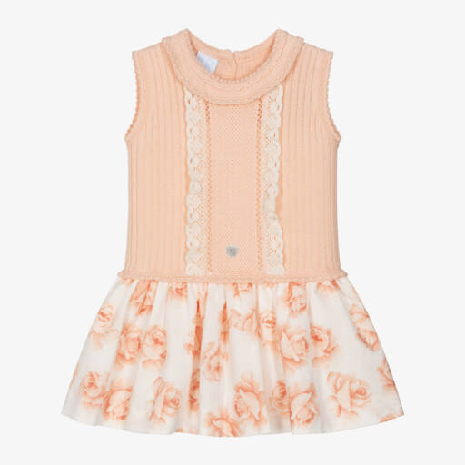 New In Exclusive Girls Beige Artesania Granlei Betsy Set