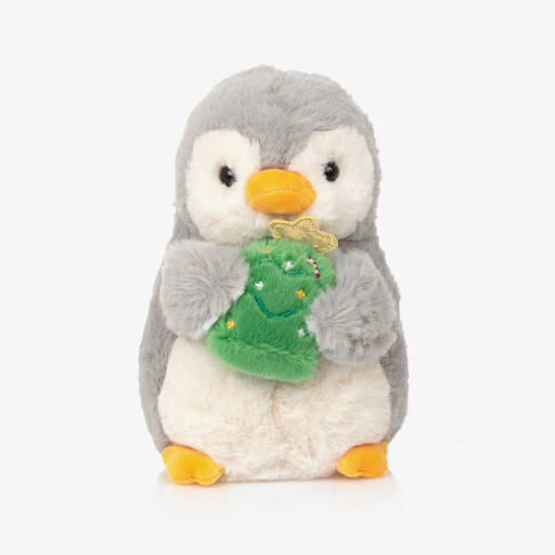 Aurora-Penguin & Christmas Tree Soft Toy (20cm) | Childrensalon