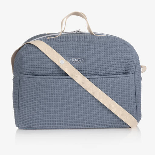 Babidu-Синяя пеленальная сумка (39см) | Childrensalon