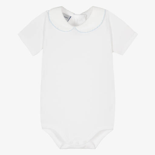 Babidu-Белое боди из хлопка | Childrensalon