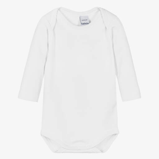 Babidu-Белое хлопковое боди для малышей | Childrensalon