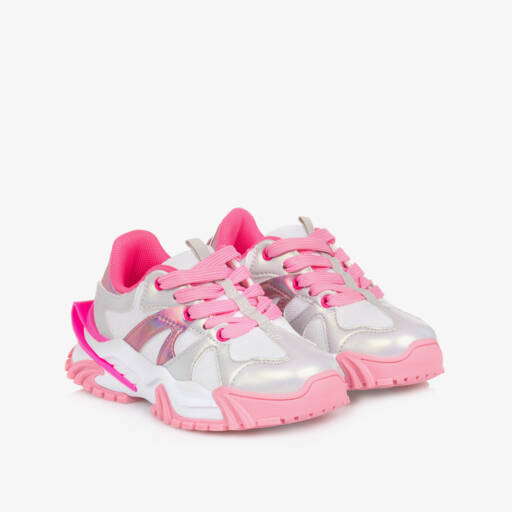Billieblush Sneaker Pink White Yellow
