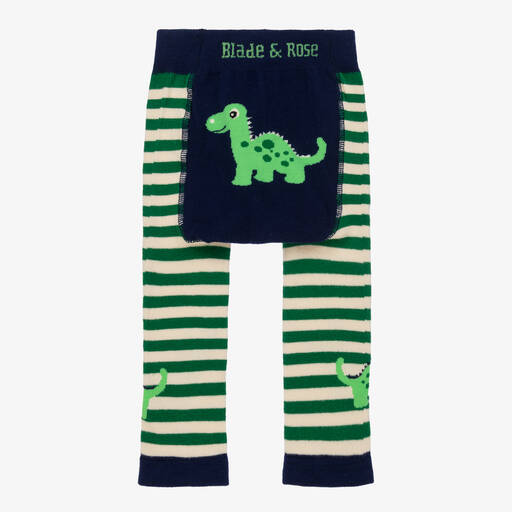 Blade & Rose-Boys Blue Maple The Dinosaur Leggings | Childrensalon