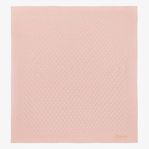 Bonpoint-Baby Girls Cashmere Blend Blanket (92cm) | Childrensalon