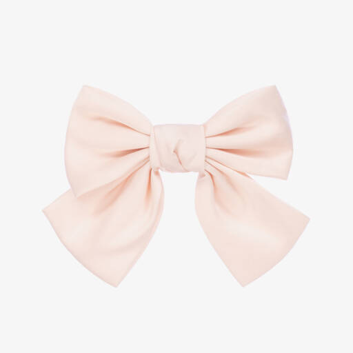 Bowtique London-Pink Bow Hair Clip (17cm) | Childrensalon