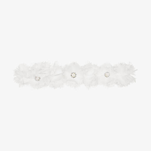 Cute Cute-Girls White Flower Headband | Childrensalon