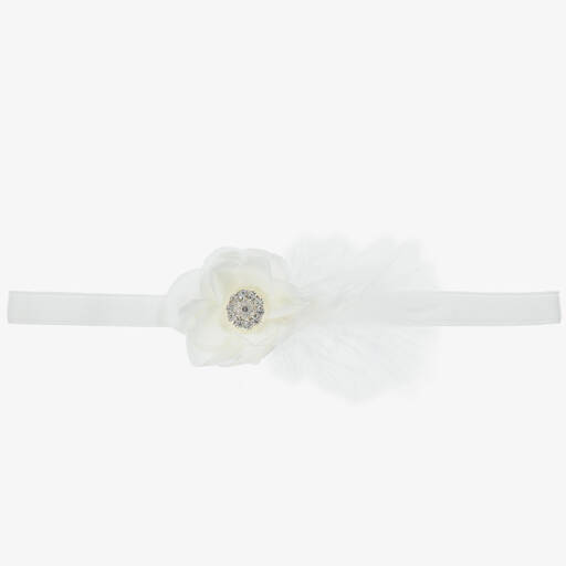 Cute Cute-Lemon Flower & Feather Headband  | Childrensalon