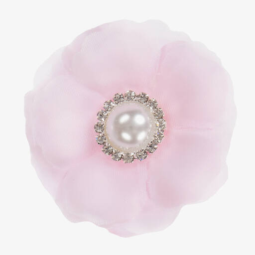 Cute Cute-Pink Flower Hair Clip (6cm) | Childrensalon