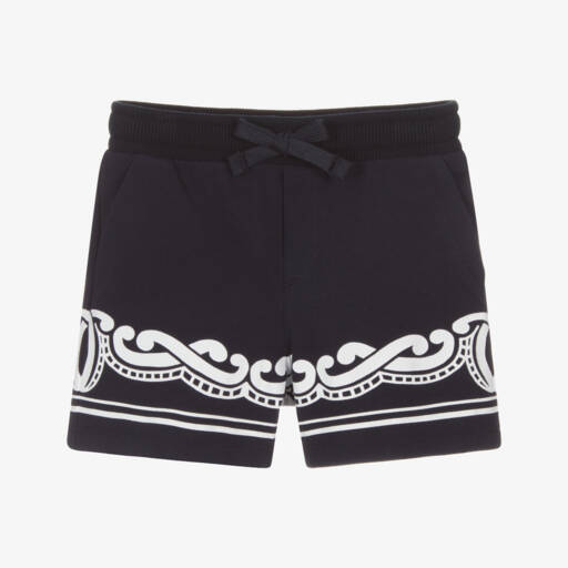 Dolce & Gabbana Baby Boys Cargo Shorts in Navy