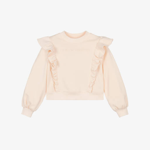 Dolce Gabbana Baby Girls Sweater In Light Pink