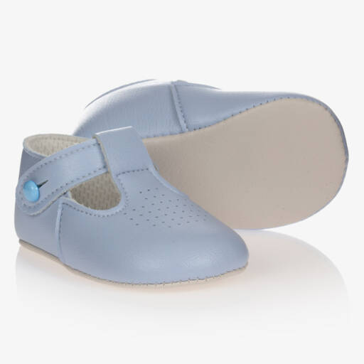 Early Days Baypods-Pale Blue Pre-Walker Baby Shoes | Childrensalon