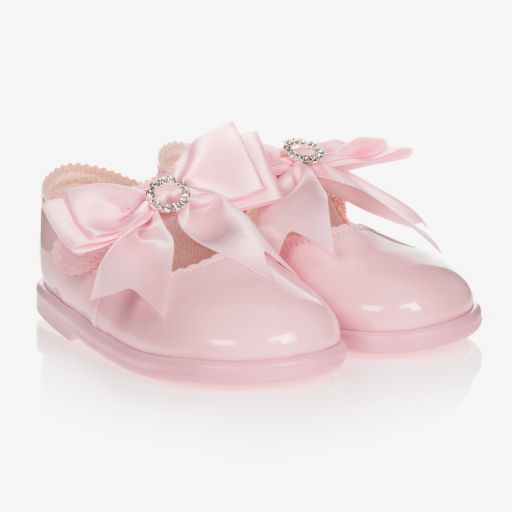 Early Days-Pink First Walker Shoes | Childrensalon