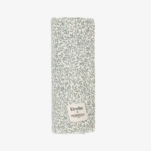 Elodie-Ivory & Green William Morris Muslin (80cm) | Childrensalon