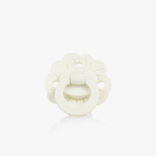 Elodie-White Binky Bloom Dummy | Childrensalon