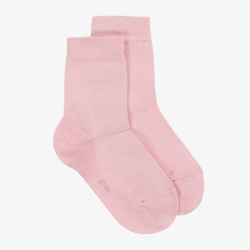 Falke-Pink Cotton Ankle Length Socks | Childrensalon