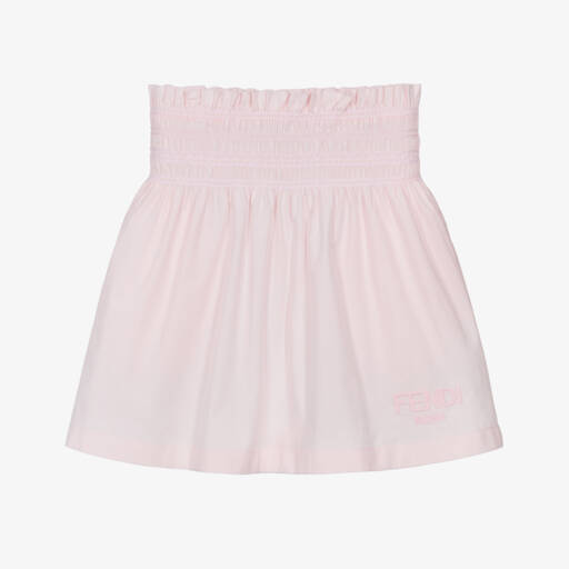 Fendi Childrens Girls Skirt Pink