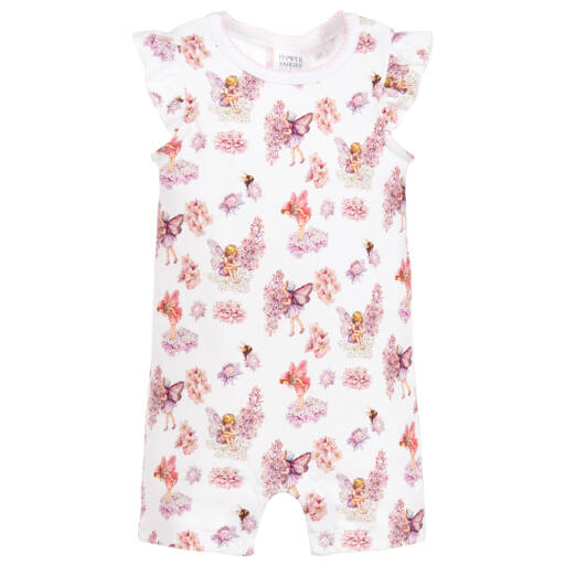 Flower Fairies™ by Childrensalon-Baby Girls Cotton Shortie | Childrensalon